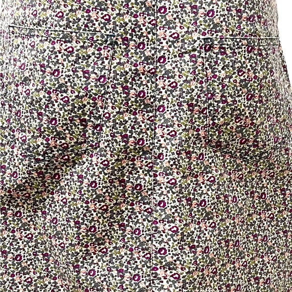 Gorman Floral Print High Waist Denim Skirt Size Small 8 10 - Picture 3 of 6